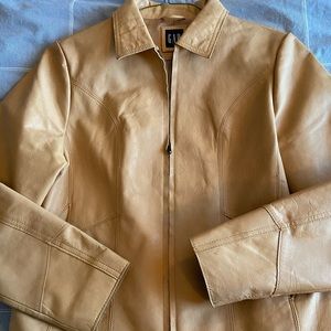 Gap leather jacket